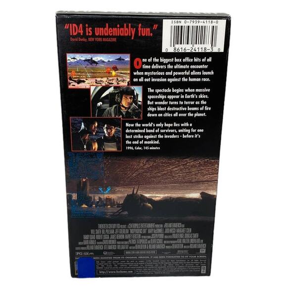 Independence Day VHS - Picture 7 of 7